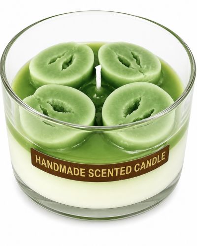 Creamy crush candle apple
