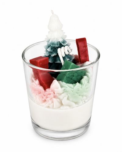 Cristmas candle White tree