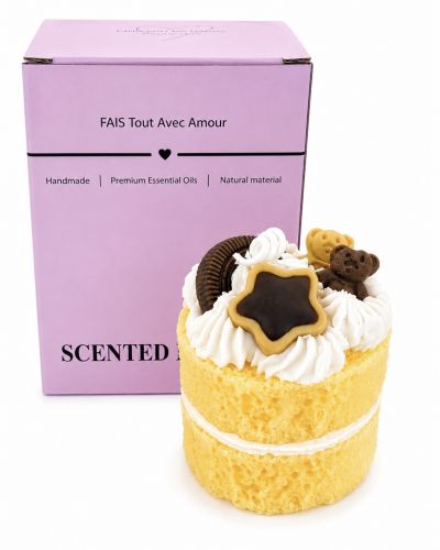 Sweet temptation candle yellow