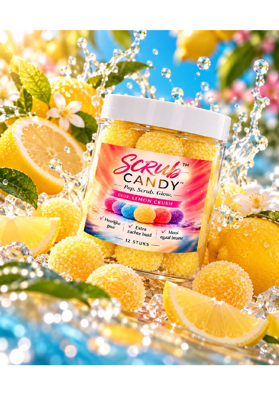 Scrub candy lemon crush
